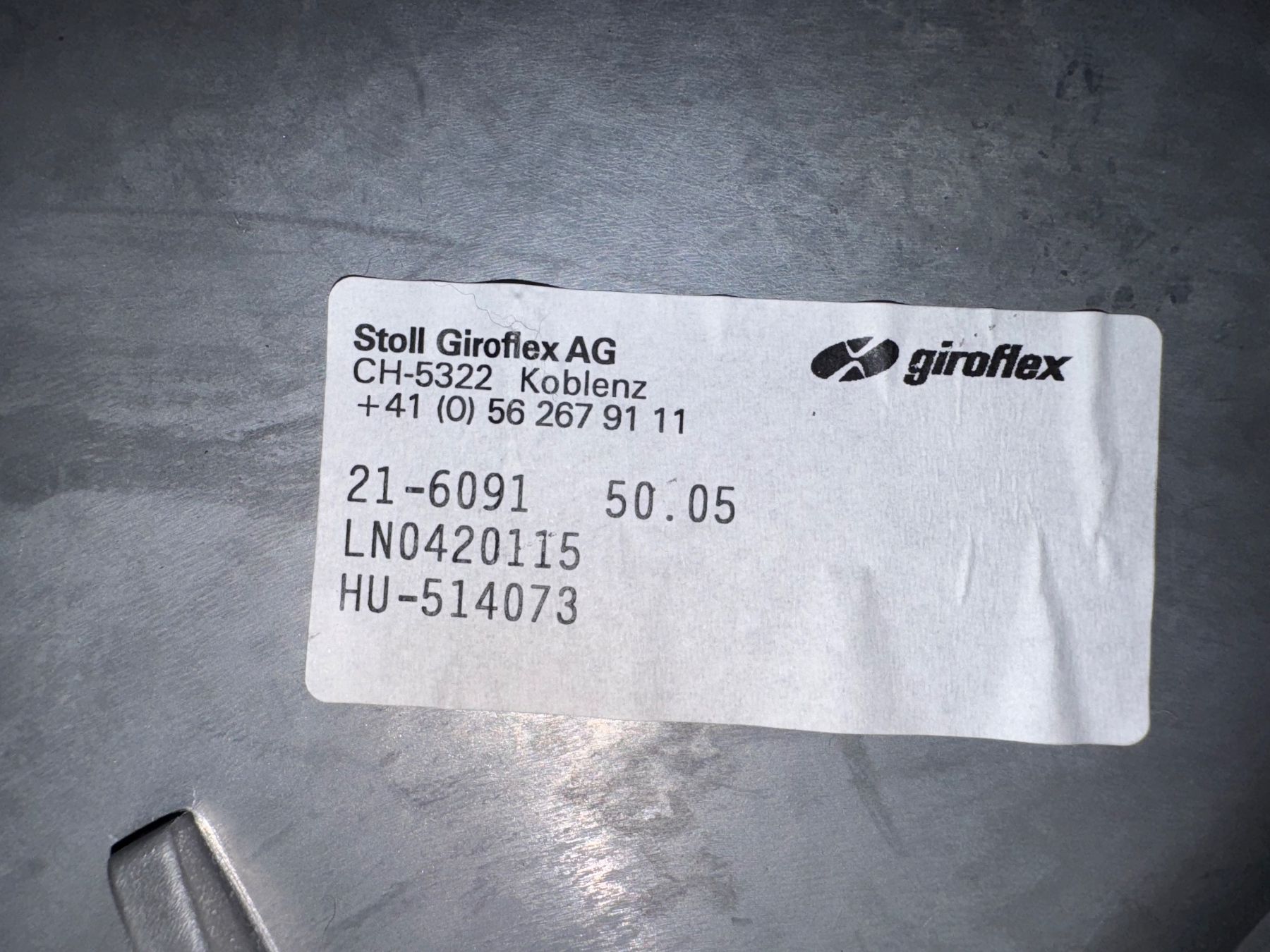 Giroflex Stühle: Stoll Giroflex 21 - 6091 Designed by Paolo Fancelli - Nr.2 – Defekt aus Aesch ZH von superpotato 6