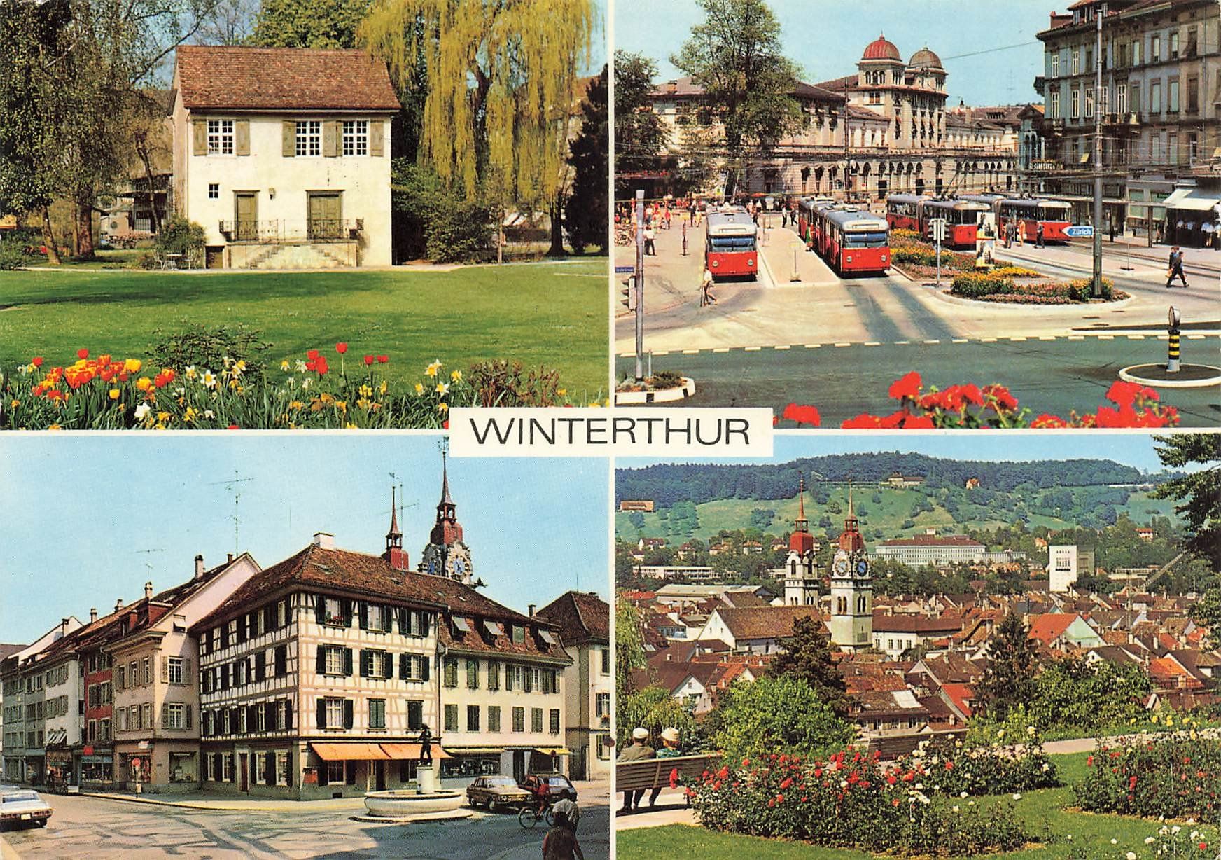 Ansichtskarten: Winterthur – Gebraucht aus Schwyz von Seffi56