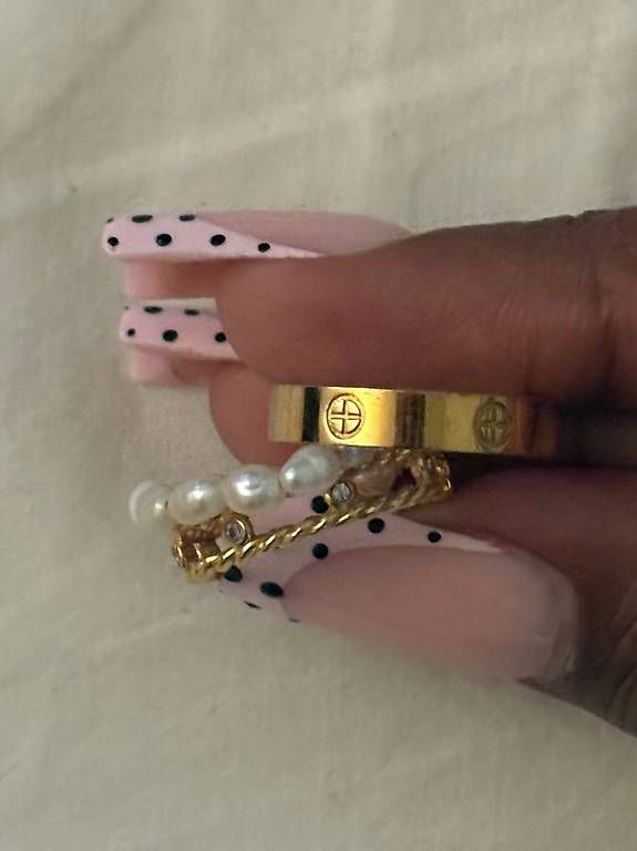 Bagues: 3er Ring-Set Goldfarben  Grösse 52  – D'occasion à Winterthur par hndrxxoxo 1
