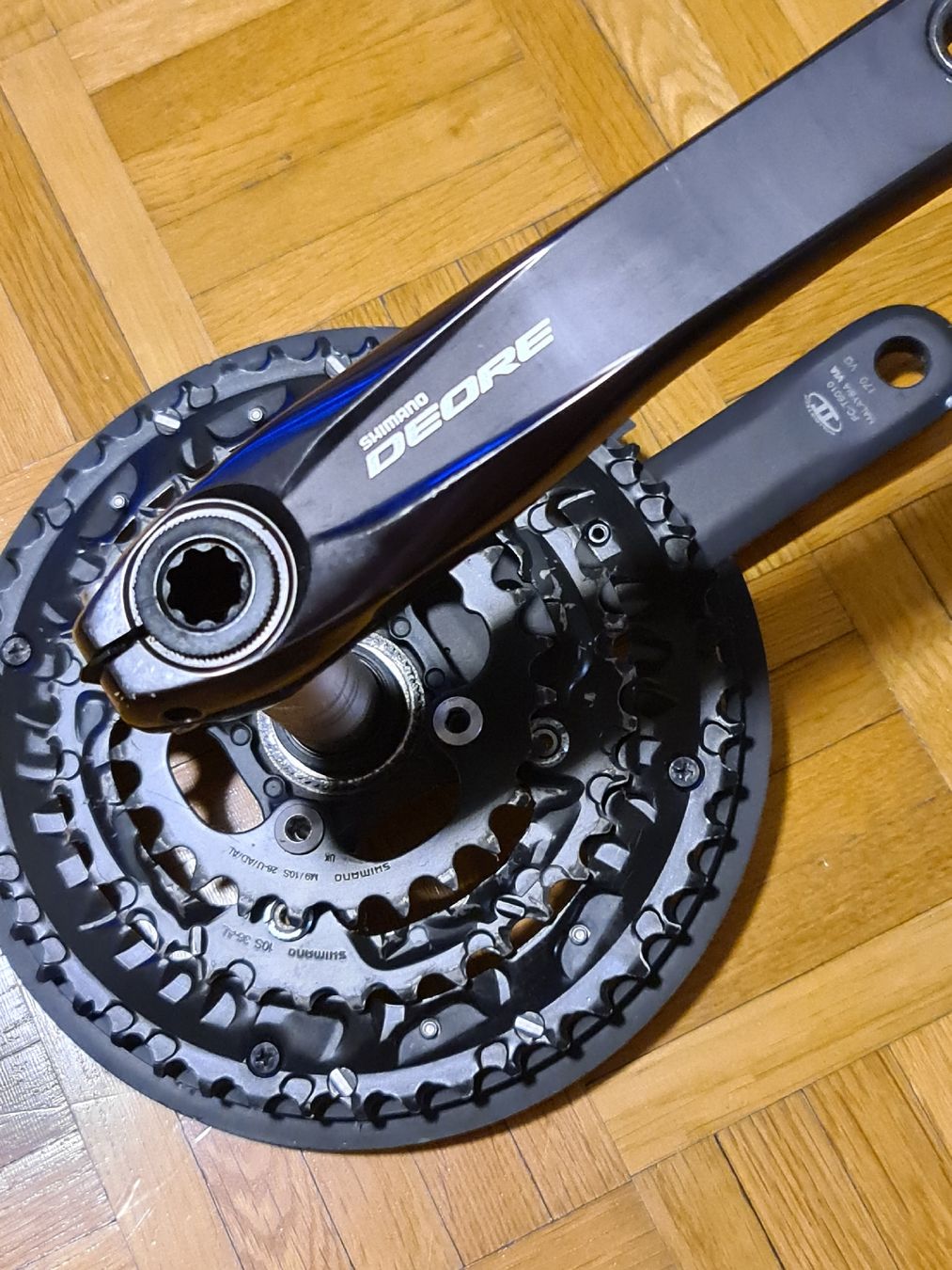Shimano Pièces détachées: Kurbel Shimano Deore – D'occasion à Thun par erh_fs86 1