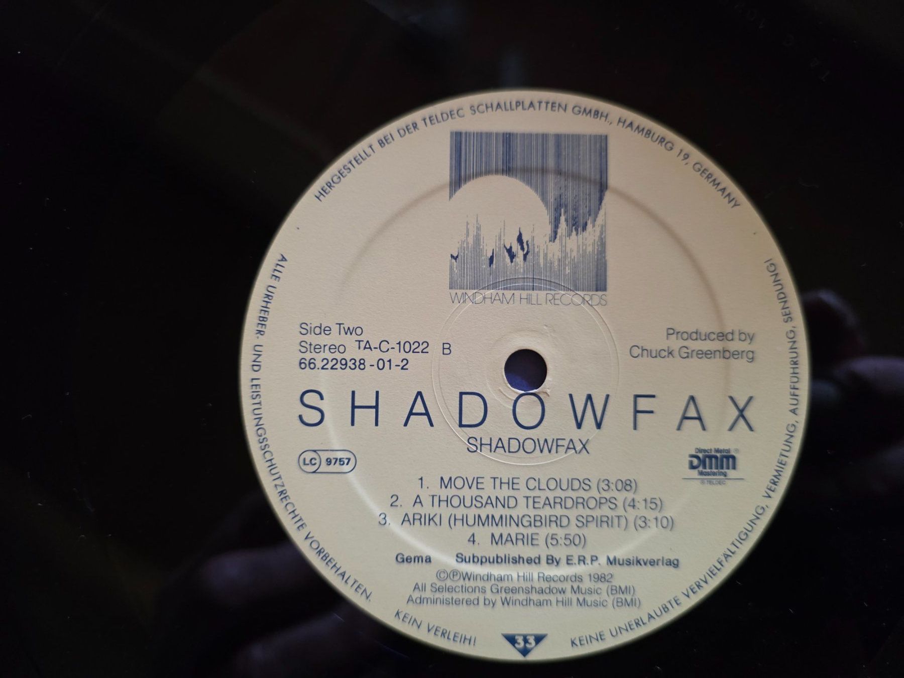 Dischi in vinile: LP: Shadowfax - 1982 - TA-C-1022 – Usato da Walterswil BE venduto da Lonitti 6