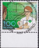 2018, Nr.1675 Apotheke mit Ersttags-Voll-Stempel +TABS