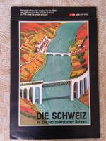 vintage SBB Jahreskalender 1984, von Schweizern Künstlern 