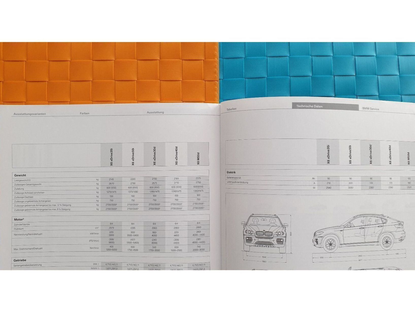Riviste & Magazine: BMW X6 E71 2013 FACELIFT - Prospekt / Katalog – Usato da Viganello venduto da CARLiteratur 7