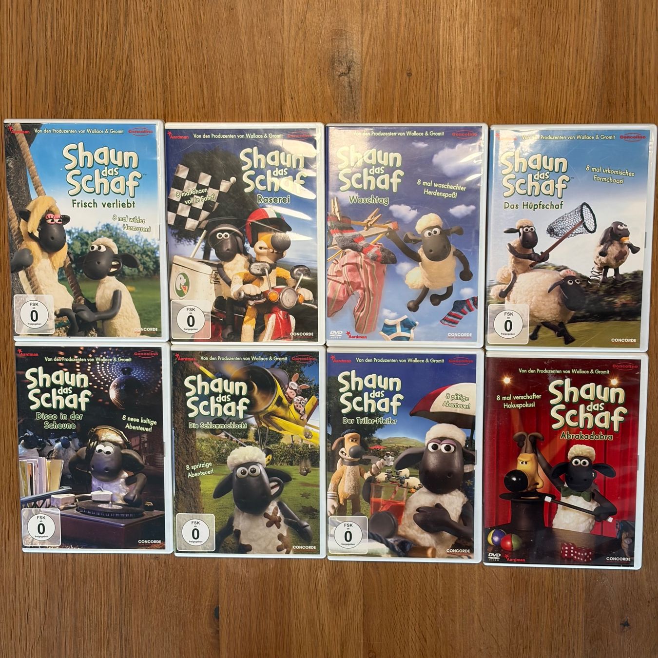 Alle DVDs: Shaun das Schaf DVD-Sammlung – Gebraucht aus Thun von SS147