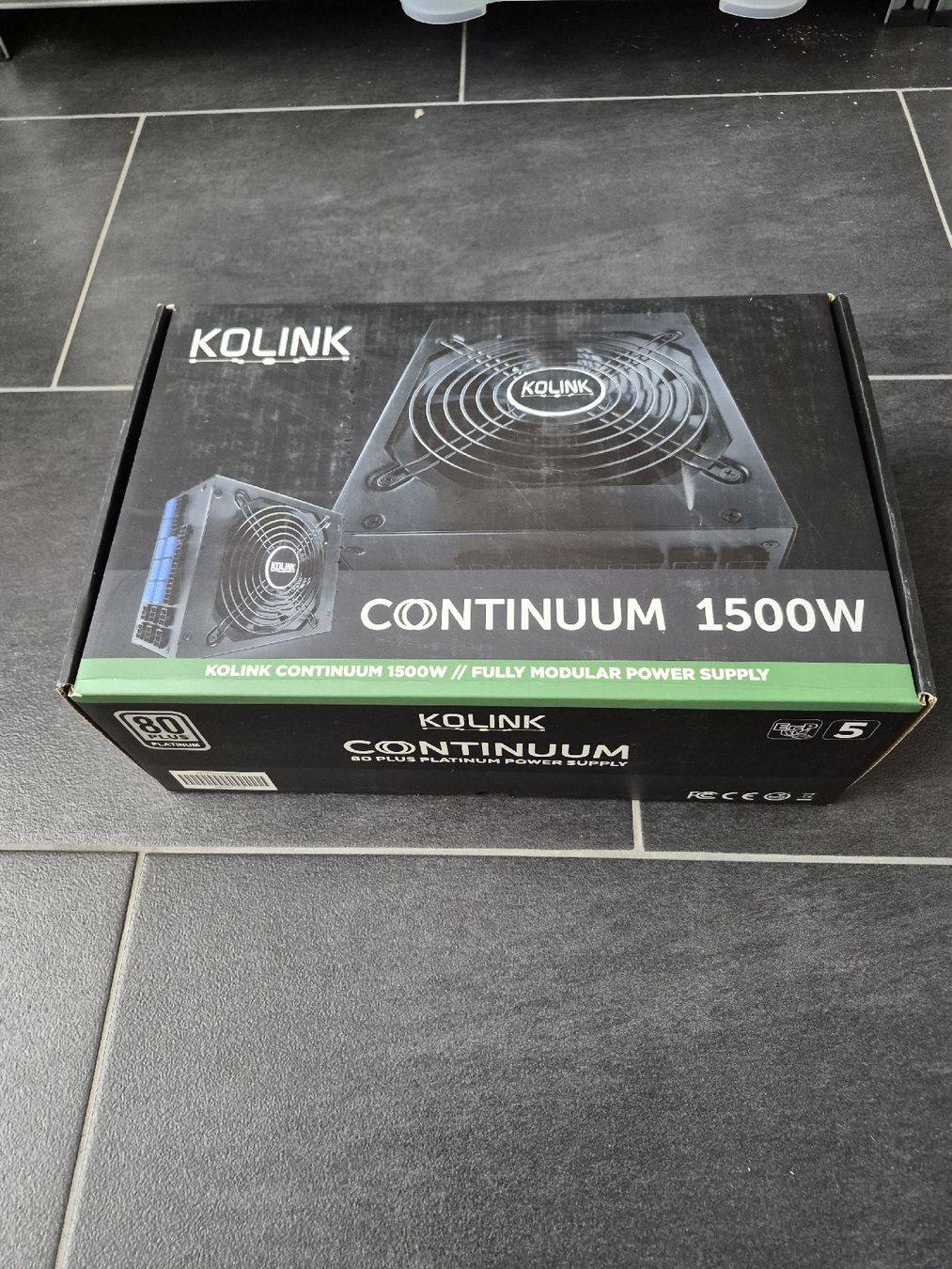 Componenti elettronici: KOLINK Continuum 1500W PSU – Usato da Bad Ragaz venduto da Santacruz0888 2