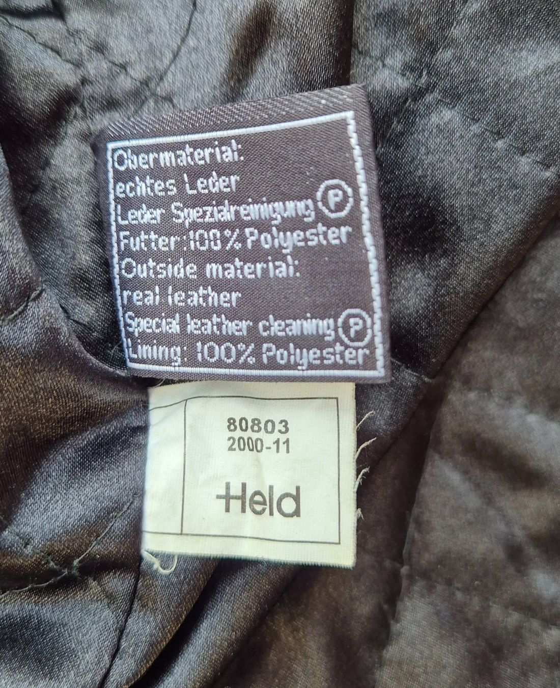 Giacche: Held Motorrad Jacke, Leder, Schwarz Gr. 50 – Usato da Neerach venduto da SilliS 6