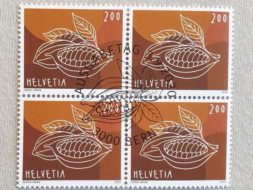 Alle Briefmarken: (776) Sondermarke «Schokolade» – Gebraucht aus Schwarzhäusern von Inot3