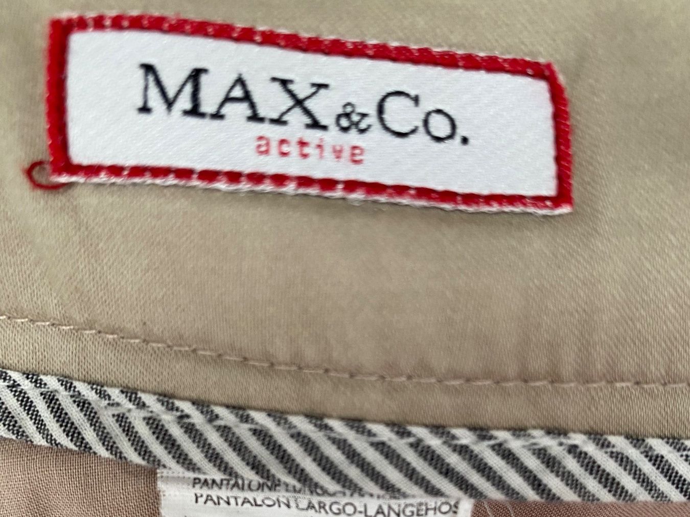 Max Mara Pantaloni: MAX & CO. 7/8 Sommerhose Baumwolle Gr. 38 – Usato da Besazio venduto da lionheart63 3