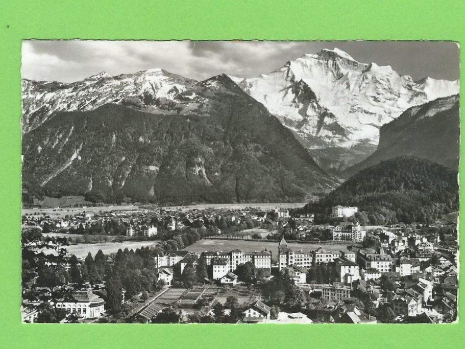 Cartoline postali: Interlaken-Matten, Jungfrau – Usato da Zürich venduto da t24_de