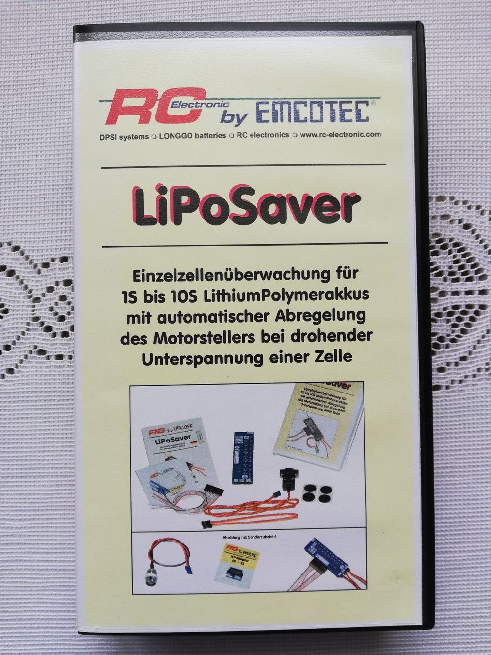 Modellismo RC: EMCOTEC LipoSaver 1S - 10S – Nuovo e nell'imballaggio originale da Flüh venduto da AMS-Modellbau