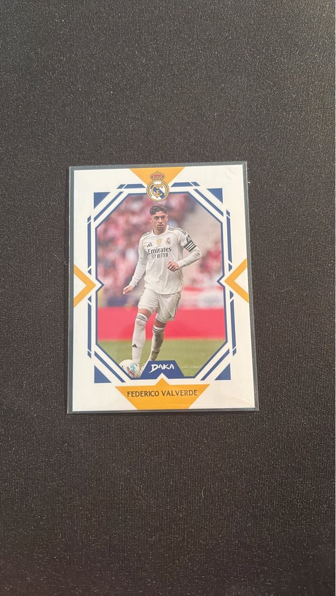 Real Madrid Sammelbilder & Trading cards: Federico Valverde - Daka - Real Madrid – Gebraucht aus Kaiseraugst von Baum_12