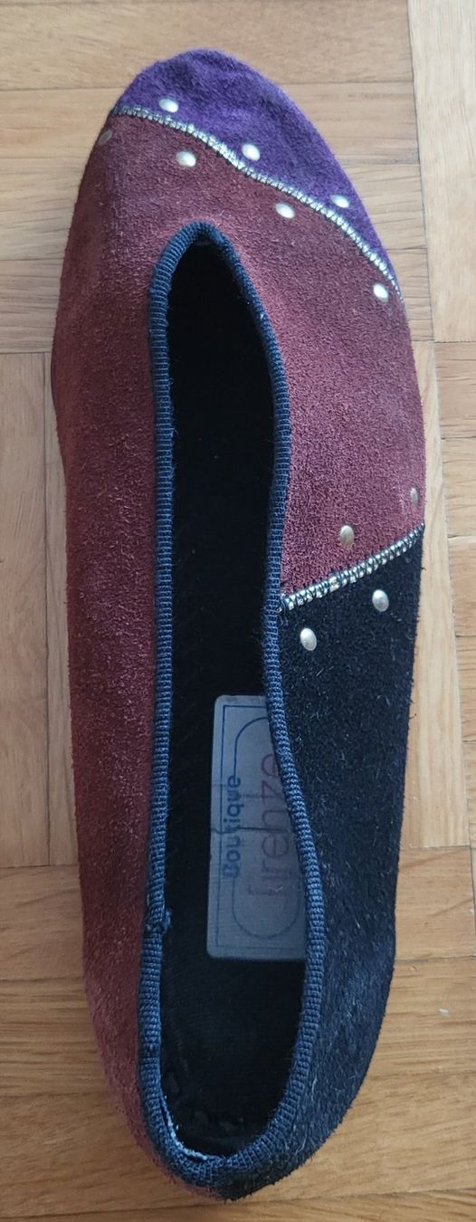 Scarpe da donna: Damen Ballerinas Leder mix, Gr. 38 – Usato da Adlikon b.Regensdf venduto da YvZi 2