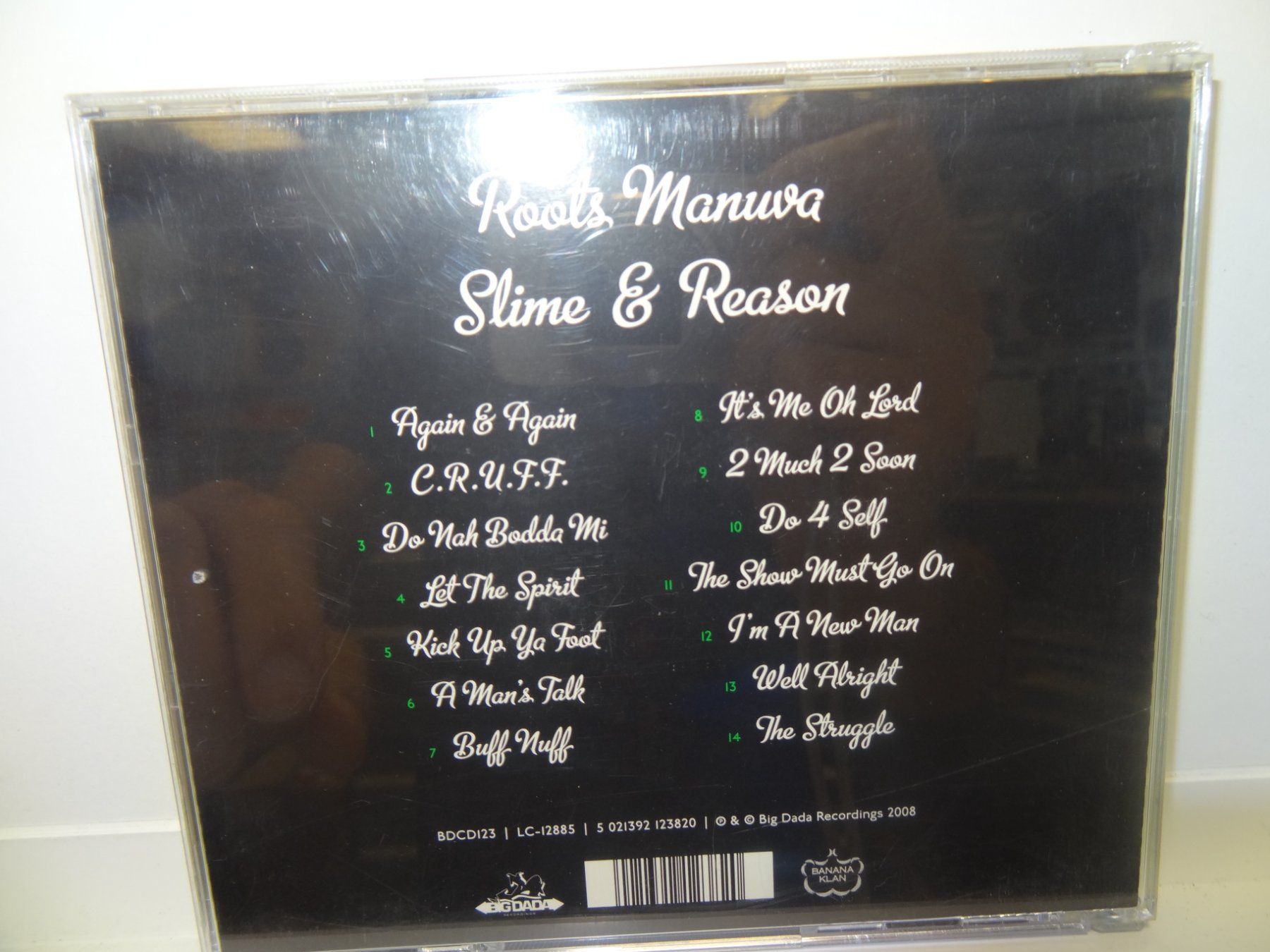 CD: Roots Manuva - Slime and Reason – Usato da luzern venduto da musicandart 1