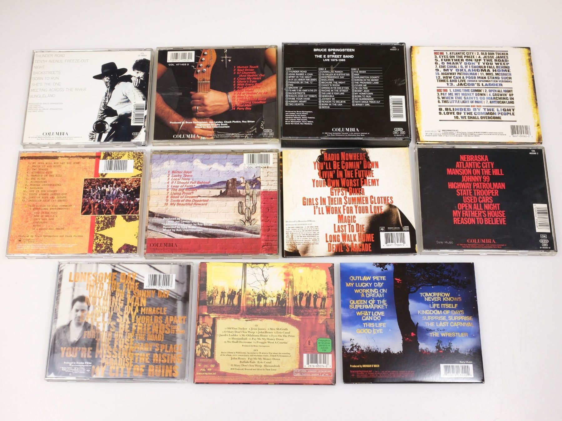 CDs: BRUCE SPRINGSTEEN (11 CDs) – D'occasion à Lobsigen par Markus_Haenggi_Bern 1