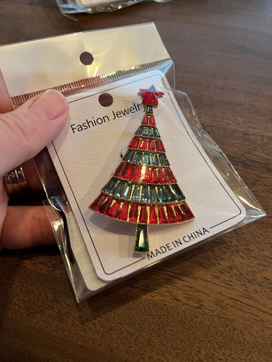 Spille & Fermagli: Brosche Weihnachtsbaum (Christbaum) – Nuovo e nell'imballaggio originale da Gams venduto da Mariawicca 2