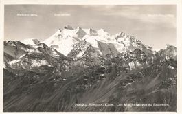 Simplon kulm les mischabel spitzhorn
