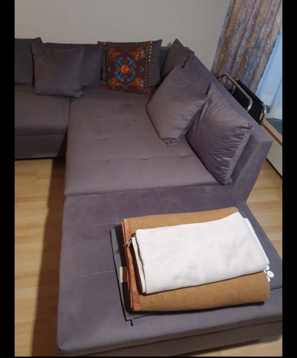 Sofas: Sofa grau – D'occasion à Langrickenbach par jia_balla 1