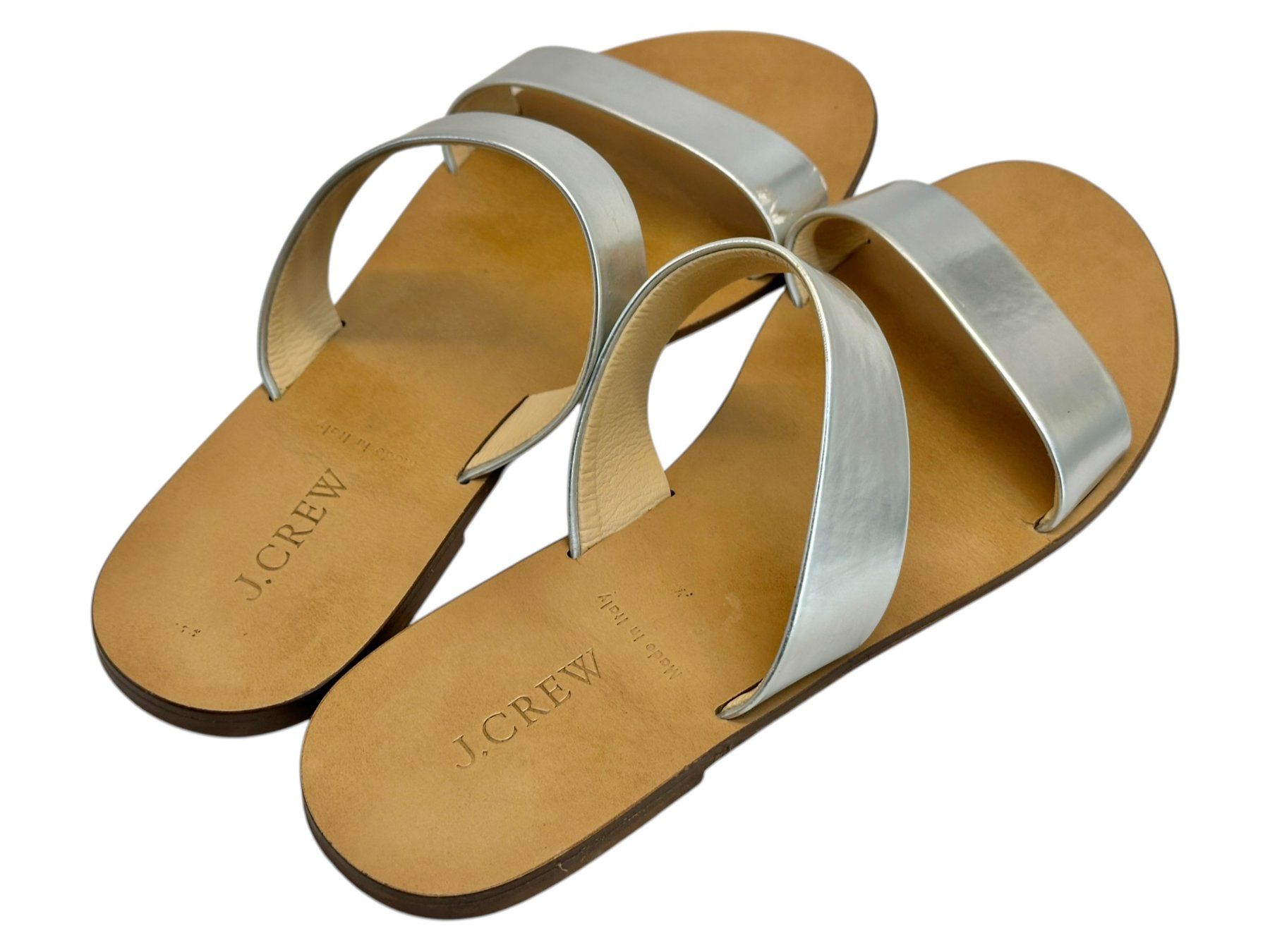 J.Crew Damenschuhe: Sandales J.Crew argentées, Pointure 39 – Gebraucht aus Morges von DidisLuxeFinds 7