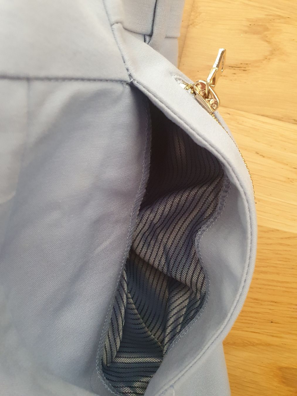 Orsay Pantaloni: Orsay Damen Stoffhose hellblau – Nuovo (secondo la descrizione) da Moosseedorf venduto da Sonnenschein.. 8