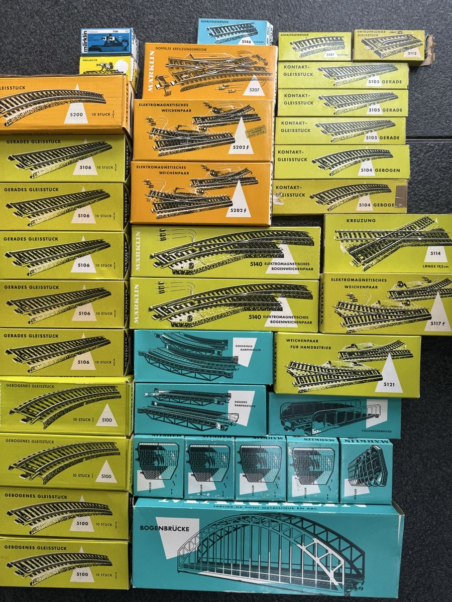 Märklin Trains électriques: Märklin , Schienen, Weichen, Konvolut – D'occasion à Eschenz par Belladog 5