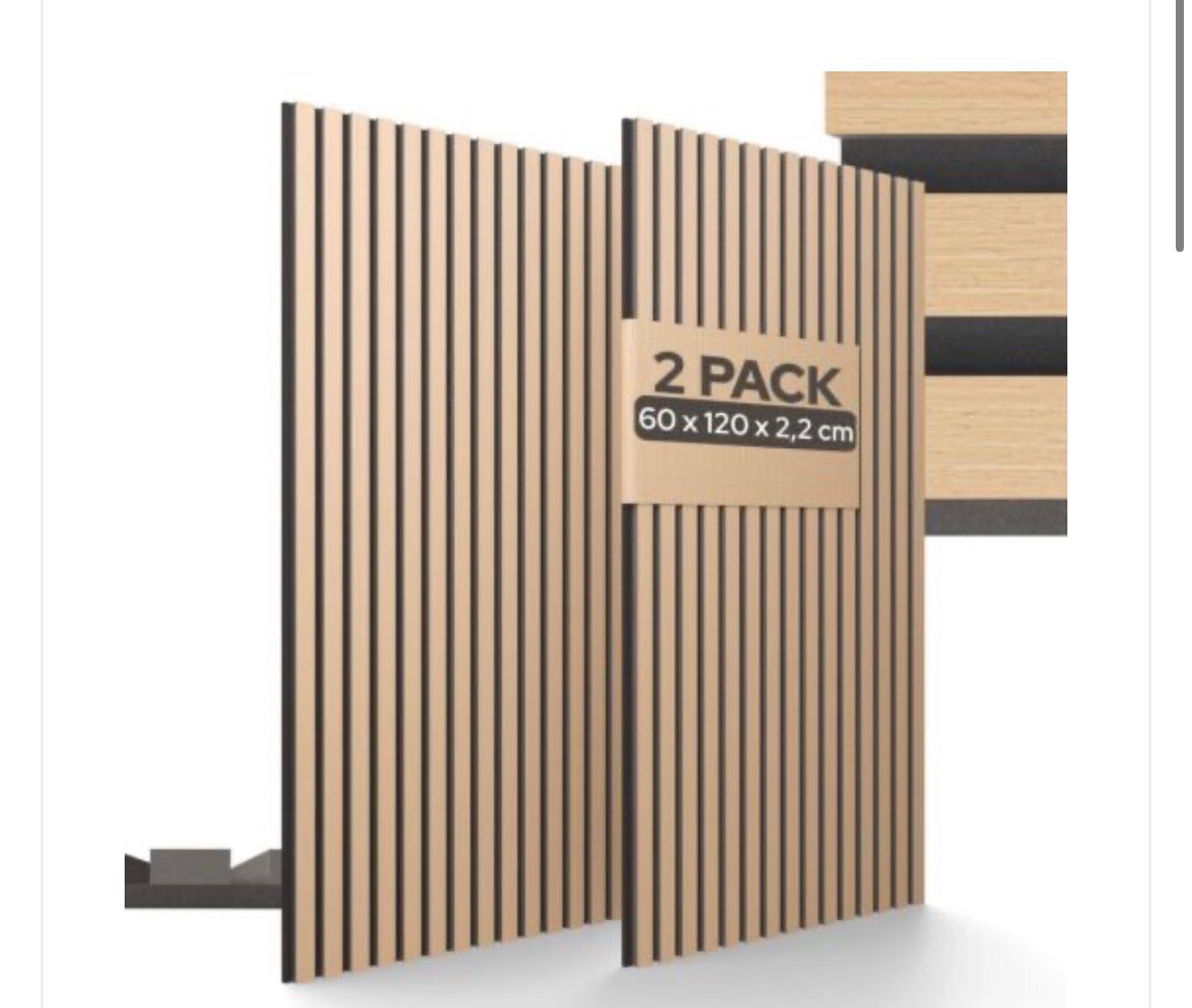 Autres accessoires: Akustikpaneele 2er Set - eiche – Neuf avec emballage d'origine à Amriswil par JaJa-Express