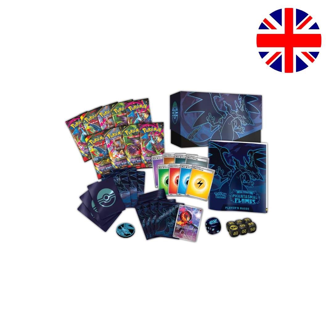 Pokémon Carte collezionabili: 5 x Phantom Flames ME2 Elite Trainer Boxes (ETB) ENG – Nuovo e nell'imballaggio originale da Nyon venduto da Kumaz 4
