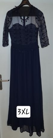 Elegantes Abendkleid Gr. 3XL nie getragen