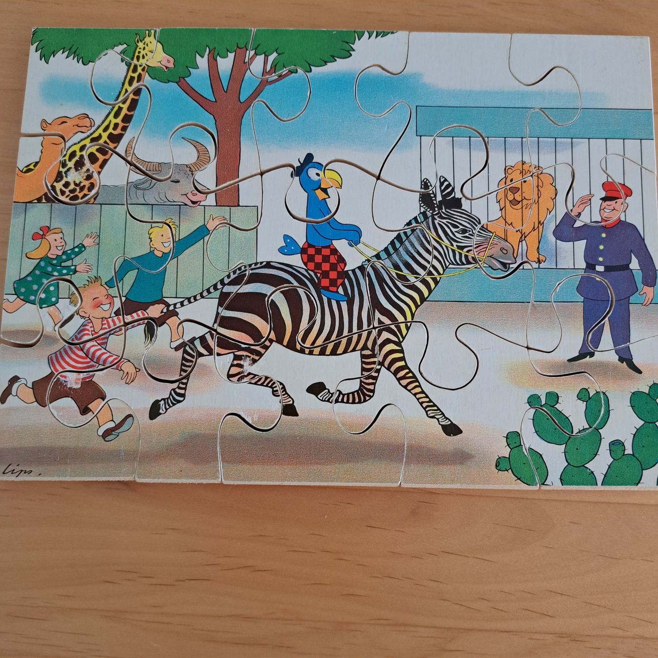 Puzzles: "Globi"  3 alte Puzzles aus Holz – Gebraucht aus Grüningen von Tappio 5