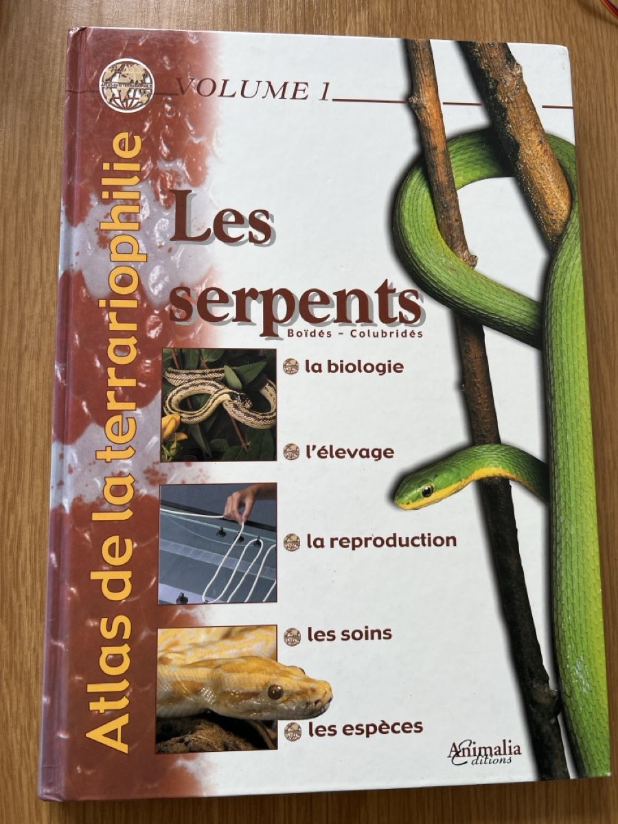 Libri: Livre atlas des serpents – Usato da Genève venduto da bpi_982r