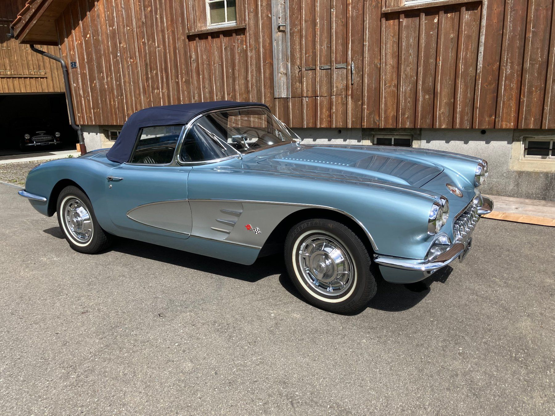 Chevrolet Automobili: Oldtimer CORVETTE C1 1958 Veteranenfahrzeug – Usato da Altstätten SG venduto da bernie-g