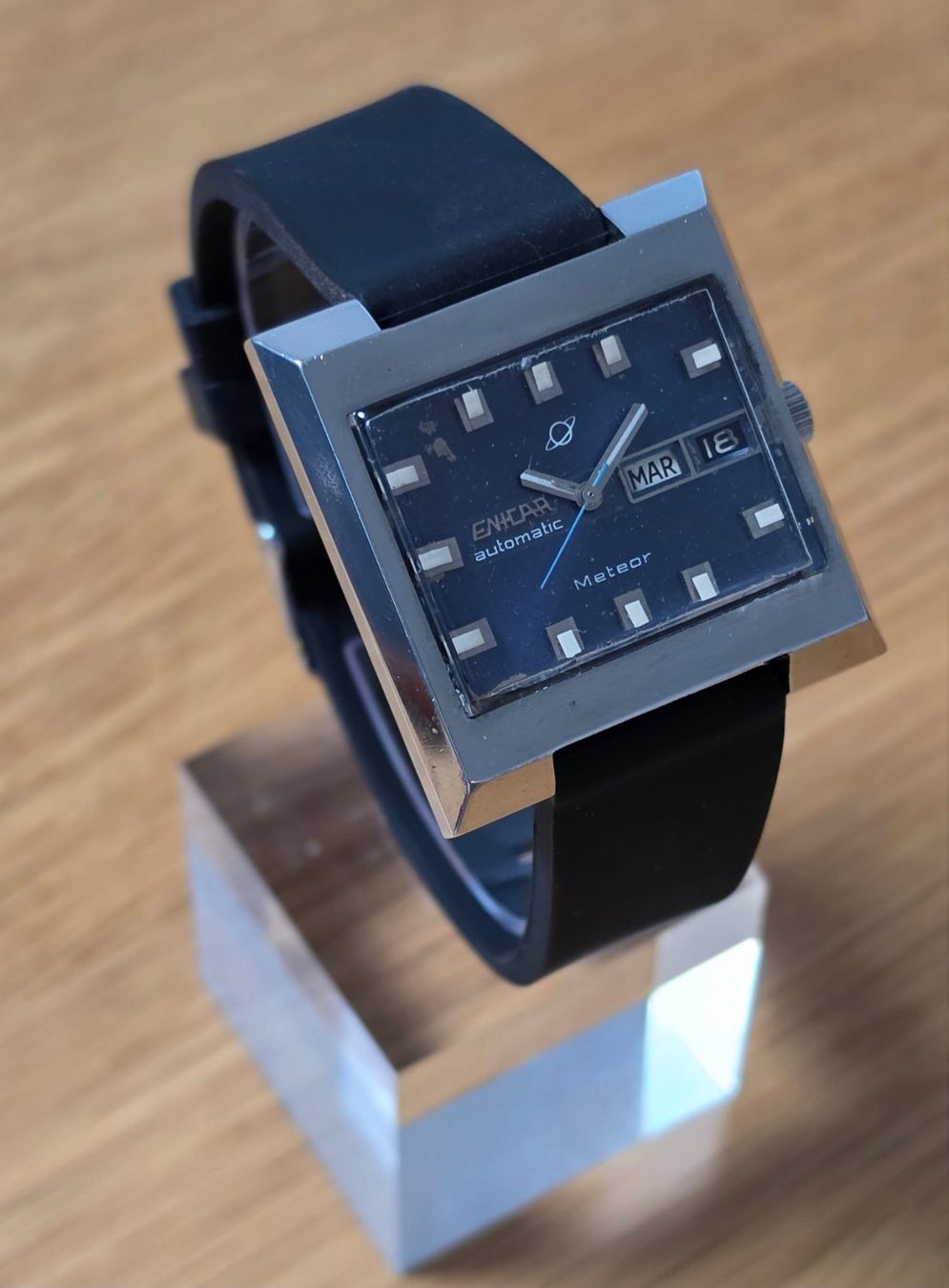 Enicar Uhren: ENICAR AUTOMATIC METEOR DAY-DATE  WERK AUTOMATIC – Gebraucht aus Neftenbach von Taschen-Uhren 1