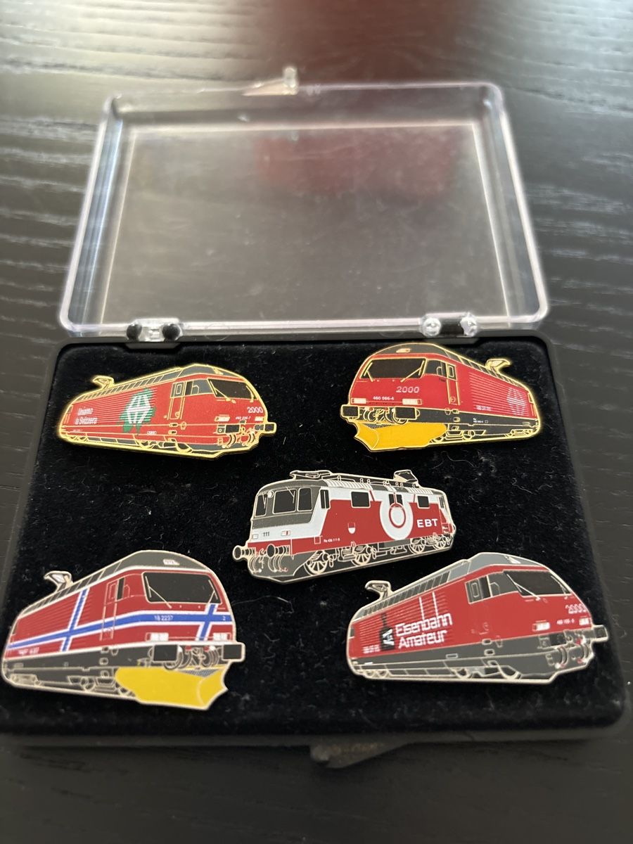 SBB/CFF/FFS Placchette & Badge: Lok Schmid Muller – Usato da Uetendorf venduto da hoisle