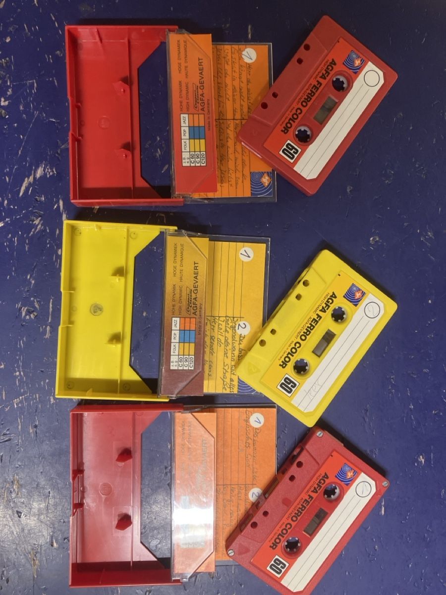 Musicassette: 3x Agfa Ferro Color High Dynamik 60 Cassetten  – Usato da Erlenbach im Simmental! venduto da Simmentaler-Perlen 1