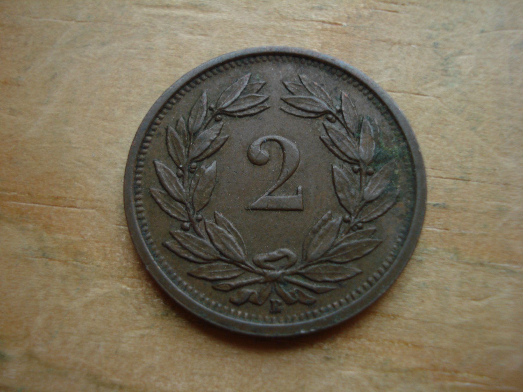 Tutti le monete: (W5) 2 Rappen 1937 – Usato da Erlach venduto da Net-Coins 1