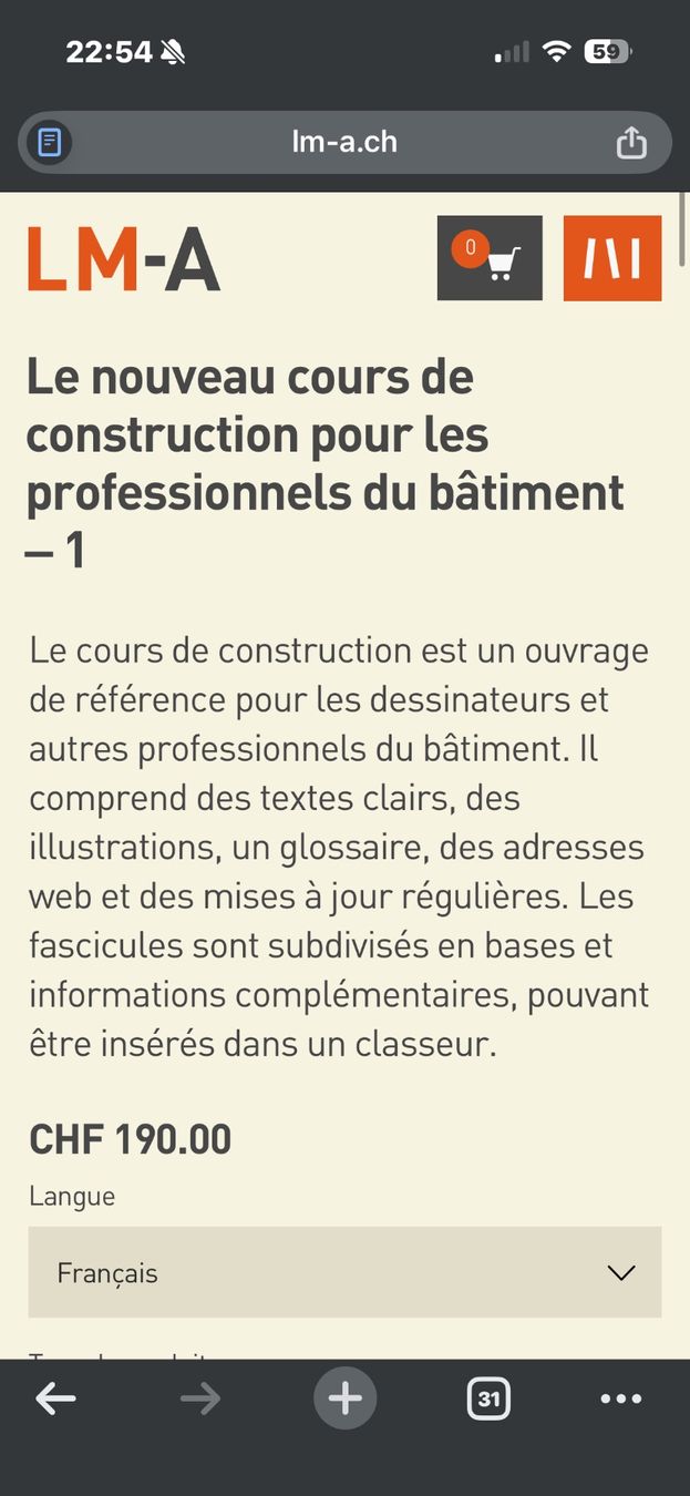 Libri: Cours construction professionnels bâtiment - Boîte 1 - LM-A – Nuovo (secondo la descrizione) da Wavre venduto da JuA314 4