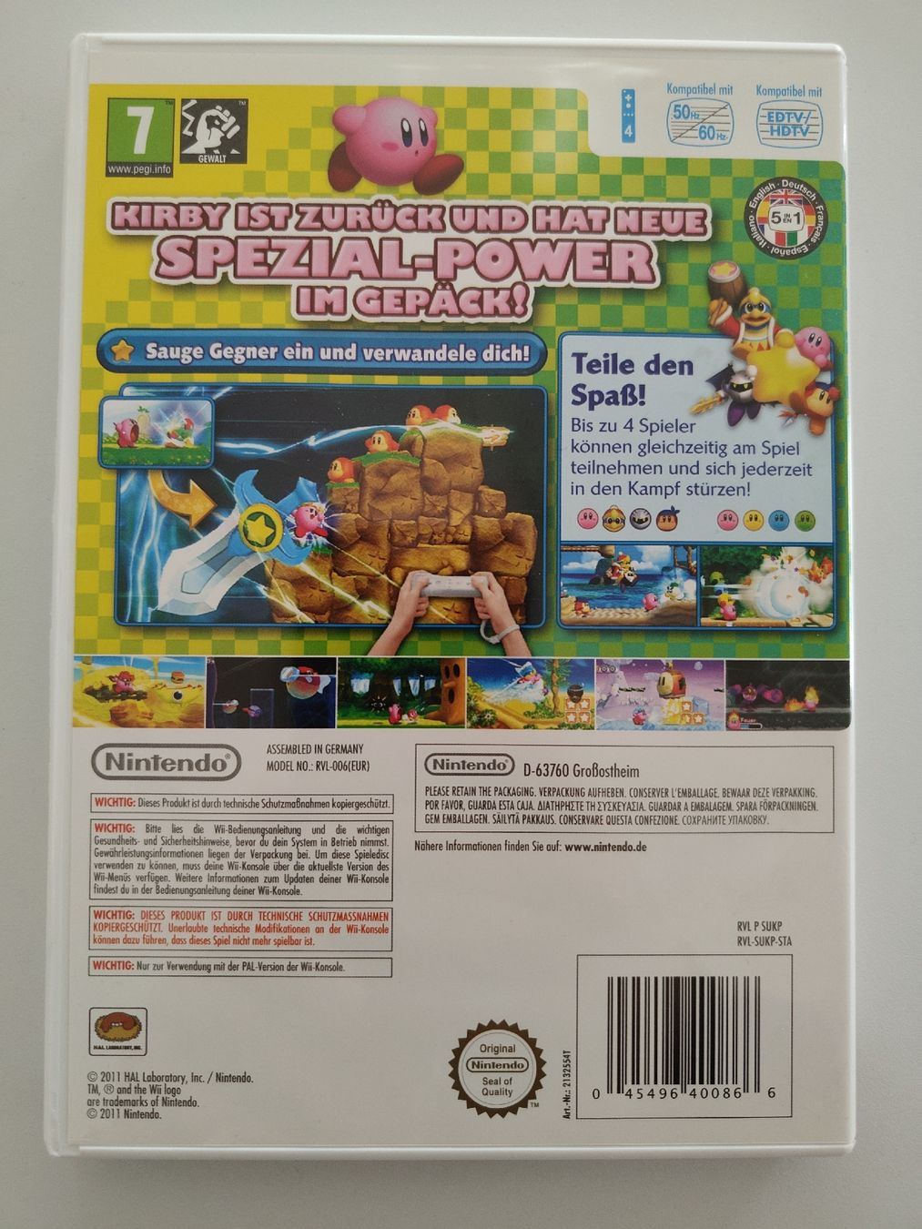 Nintendo Spiele: Kirby's Adventure Wii – Gebraucht aus Gasel von Realrumblejack 1