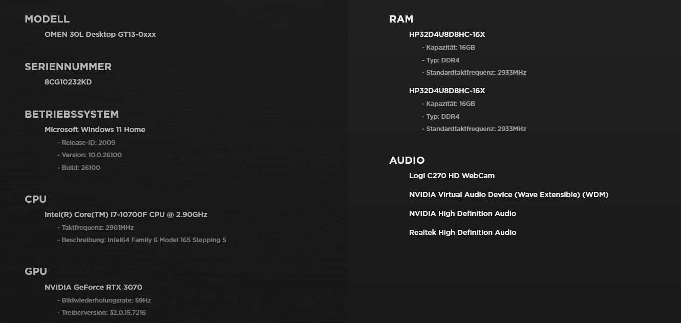 Nvidia PC: OMEN 30L Desktop GT13-0xxx – Usato da Grenchen venduto da Netii10 4