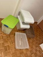 Lot de 5 boîtes de rangement diverses occasion