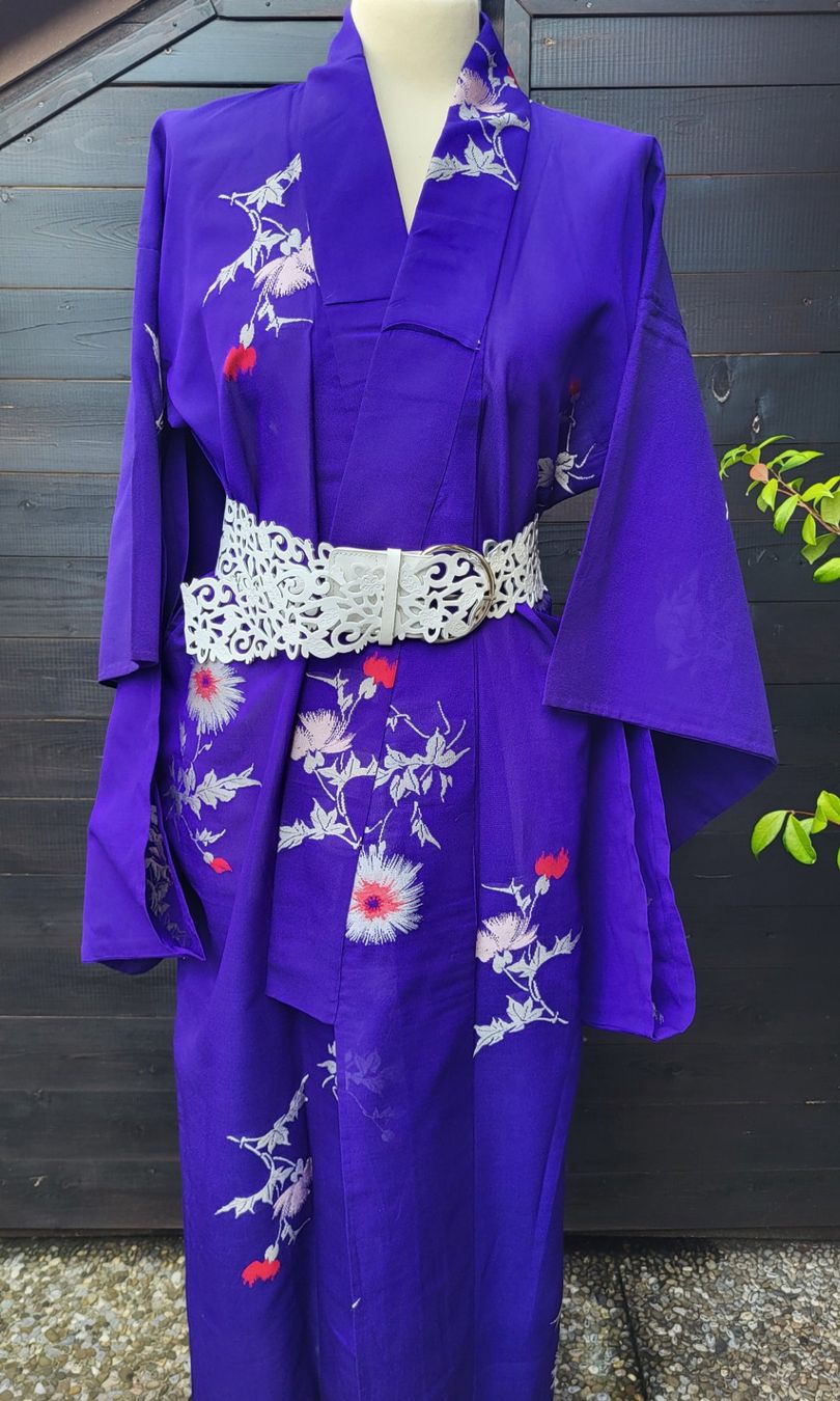 Kimono: Kimono printemps en soie – Nuovo (secondo la descrizione) da Fribourg venduto da VictoriaShop7 1