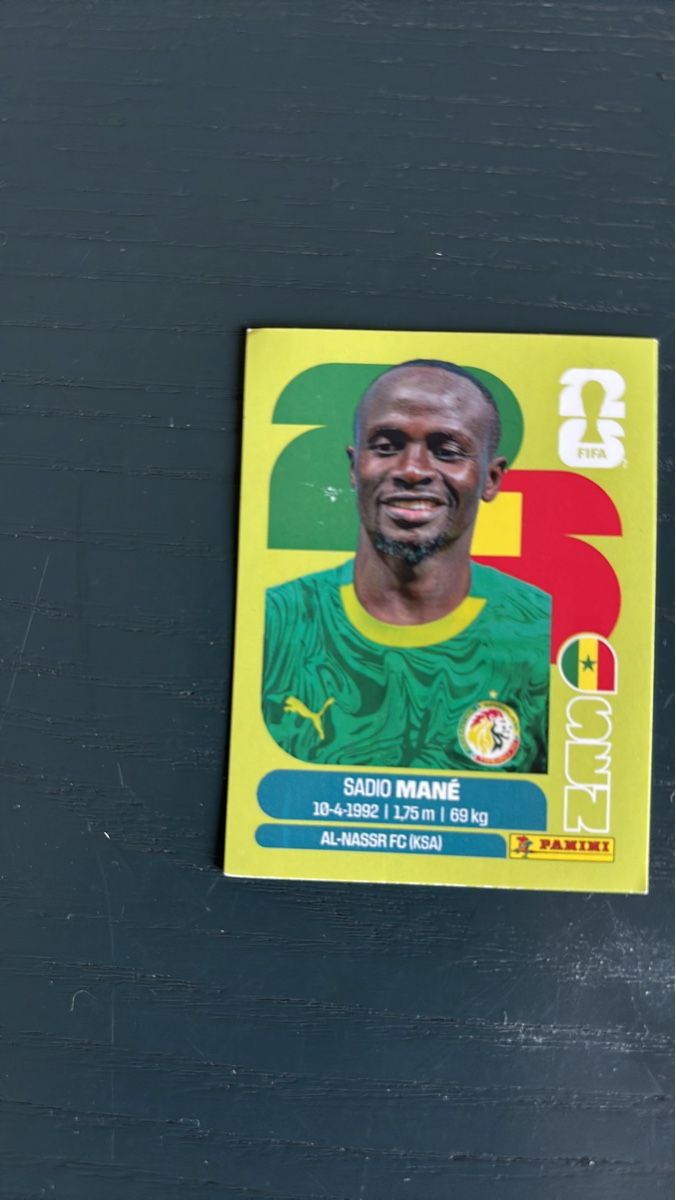 Panini Carte collezionabili: Panini, WM 2026 Sadio Mané sen  15 – Nuovo (secondo la descrizione) da Küsnacht ZH venduto da Leodh2k