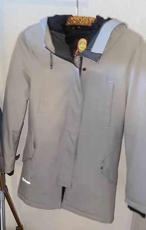 Sherpa Daunen Jacke Kurzmantel Gr. XS