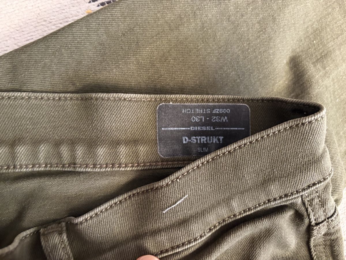 Diesel Jeans: DIESEL JEANS D-STRUKT - W32 / L30 – Usato da Meierskappel venduto da Tarmogoyf 4