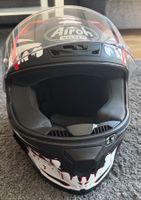 Airoh Motorcycle Helmet, Full Face, Graphic Design, Size S