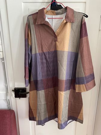 Kleid XL leicht Polyester