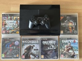 Sony PlayStation 3 Konsole mit Spielen im Set