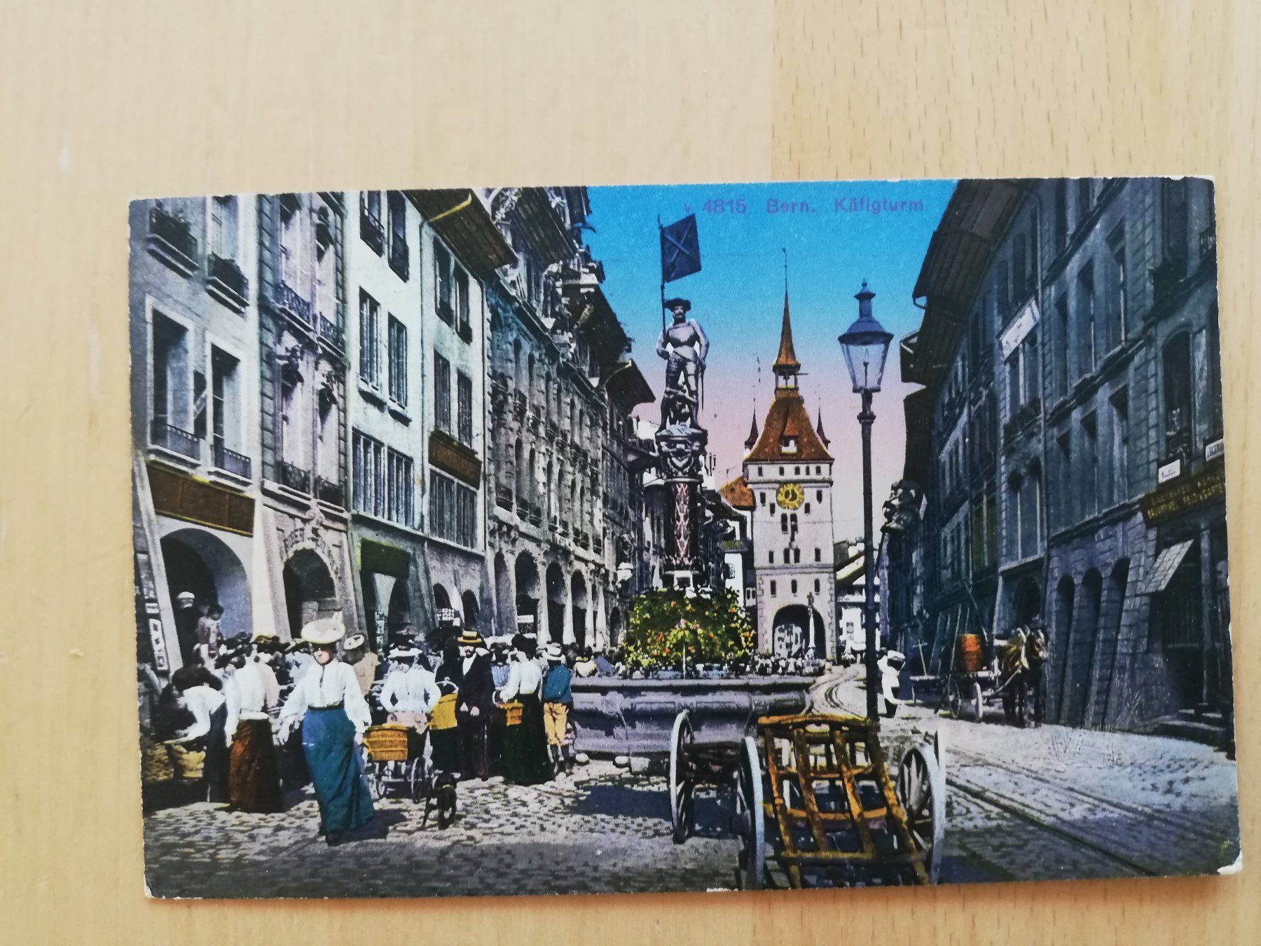 Cartoline postali: Bern, Käfigturm 1926 – Usato da Hildisrieden venduto da Malve