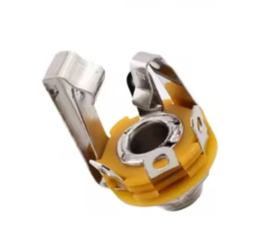 Componenti elettronici: 6.35mm Stereo Klinkenbuchse mit Switch (1/4" Jack) – Nuovo e nell'imballaggio originale da Luzern venduto da MusikElektronikShop