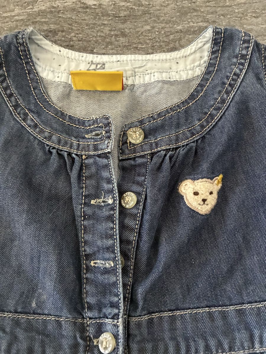 Steiff Vestiti & Gonne: Steiff Kleid Jeans Grösse 92 cm – Usato da Muhen venduto da Sally203 1
