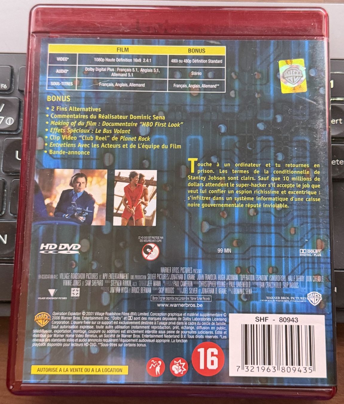 Tutti i DVDs: Opération Espadon (2001) - HD-DVD – Usato da Semsales venduto da __Florian__ 2